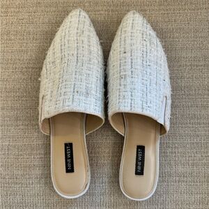 Nine West fabric mules